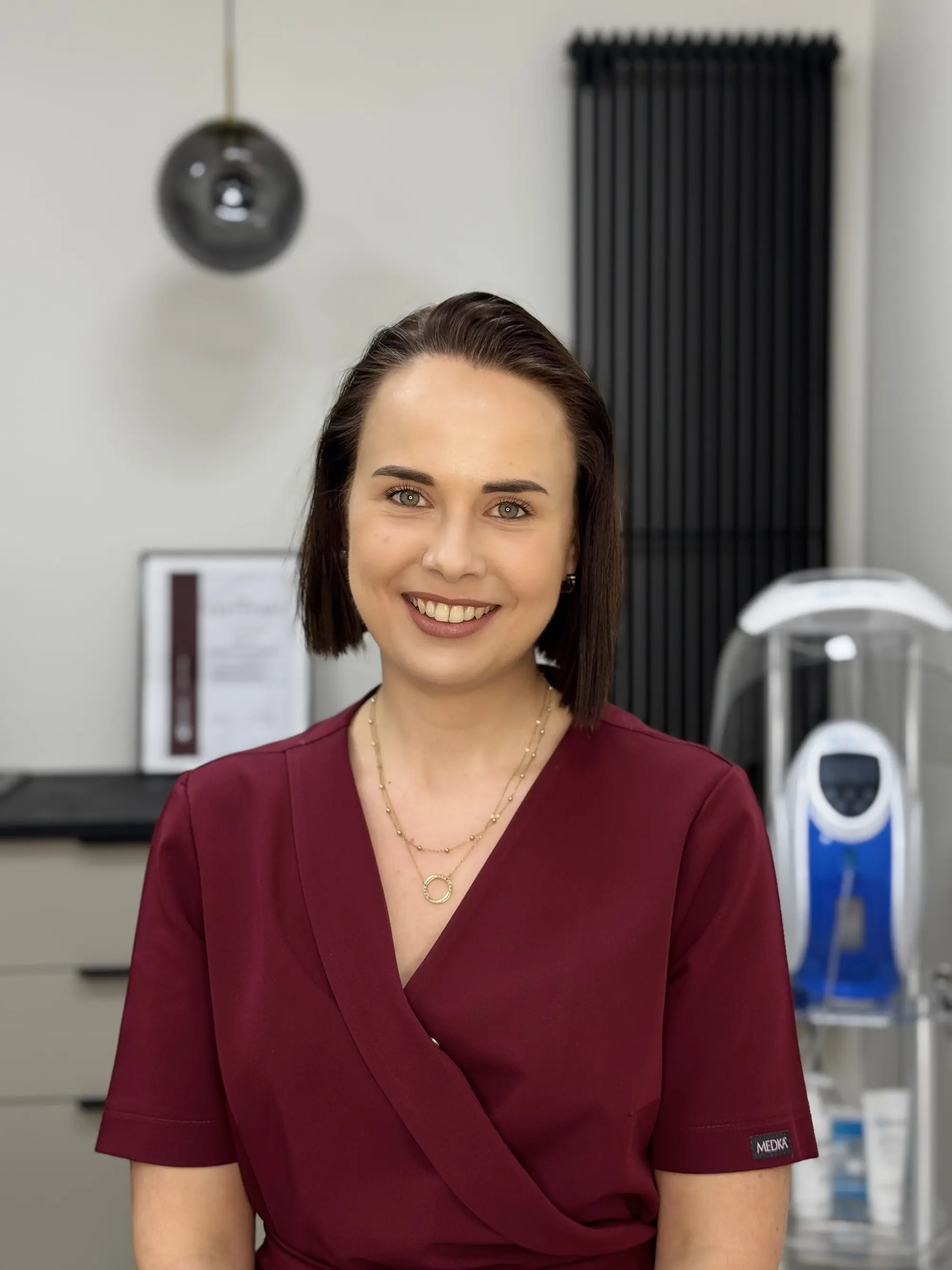 Magdalena Skrzypek, kosmetolog i trycholog w gabinecie Synergia Piękna